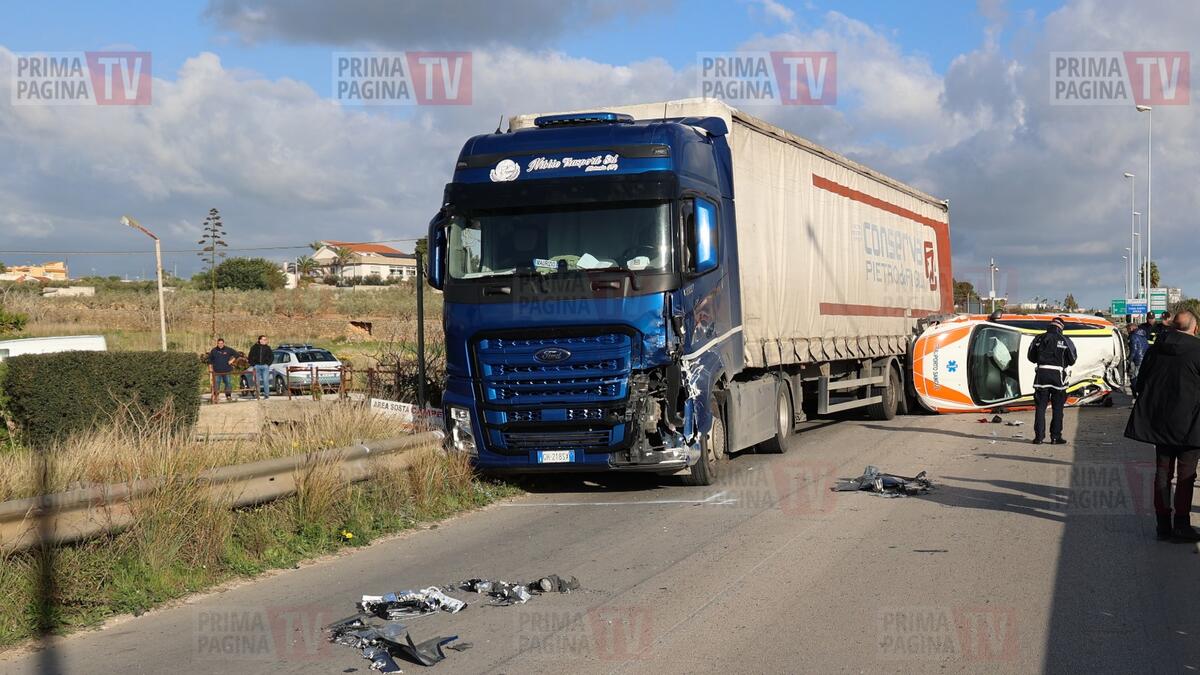 incidente a mazara del vallo